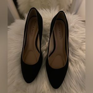 Kelly & Katie Heel, Size 7.5, Black